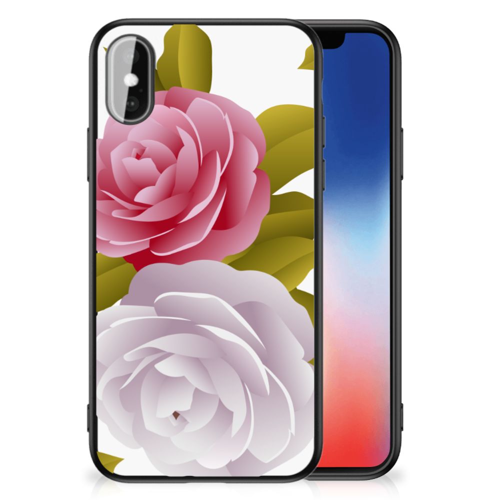 iPhone X | Xs Bloemen Hoesje Roses B2C Telecom