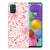 Samsung Galaxy A51 TPU Case Pink Flowers