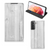 Samsung Galaxy S21 Book Wallet Case White Wood - B2C Telecom