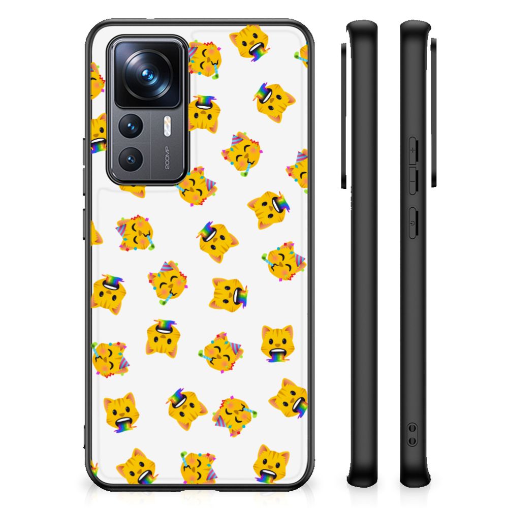 Back Case voor Xiaomi 12T | 12T Pro Katten Emojis B2C Telecom