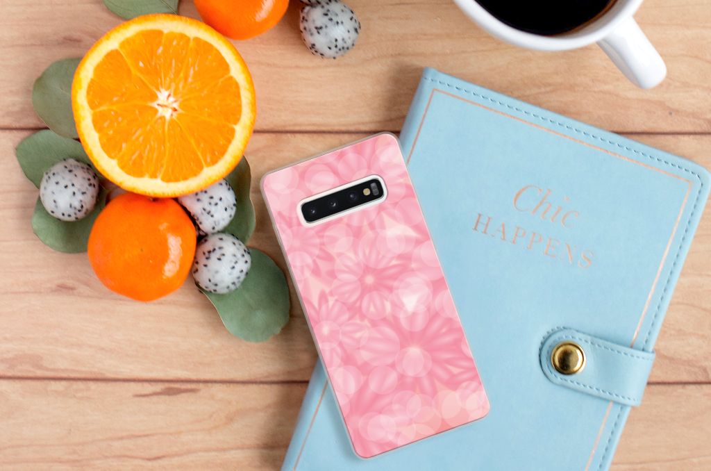 Samsung Galaxy S10 Plus TPU Case Spring Flowers