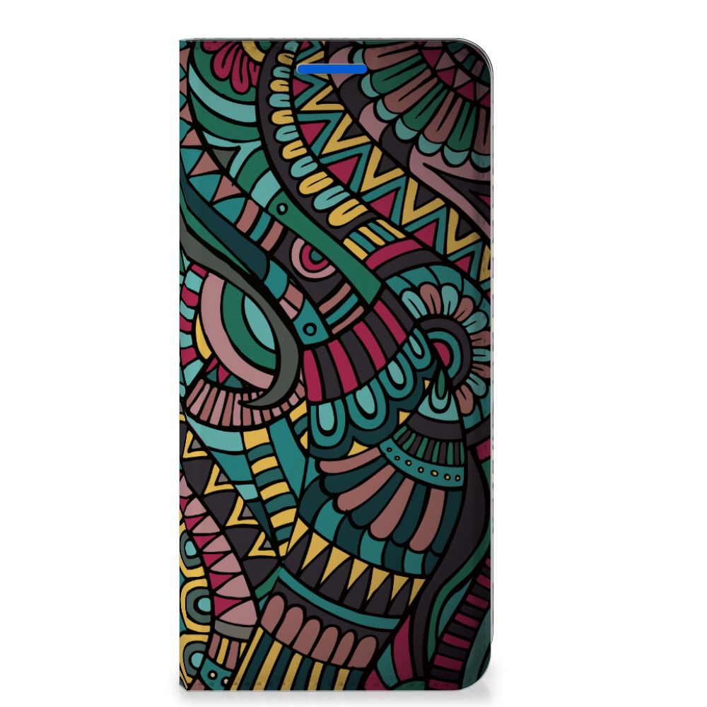 OPPO Reno6 5G Hoesje met Magneet Aztec - B2C Telecom