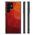 Backcover voor Samsung Galaxy S23 Ultra Polygon Red B2C Telecom
