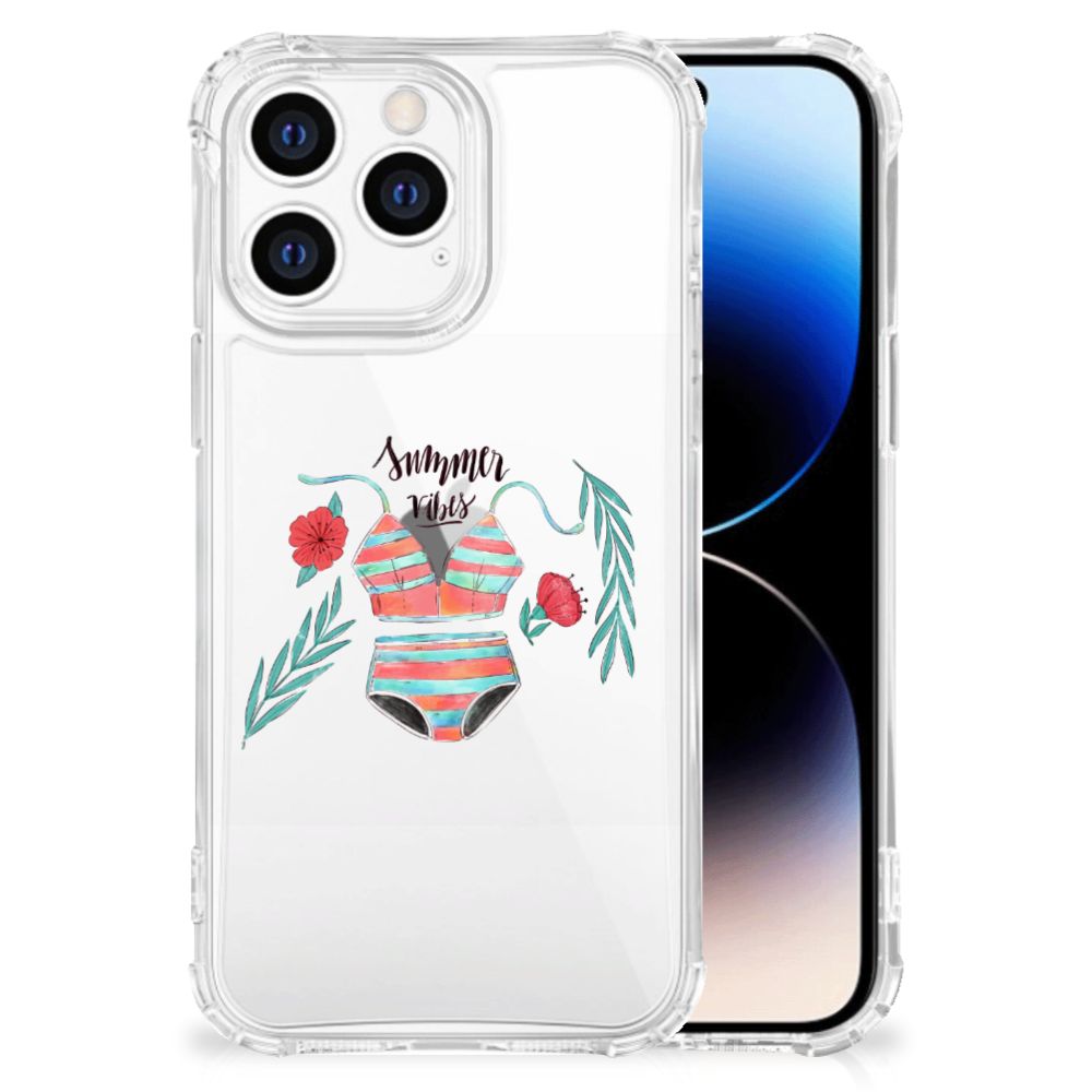 iPhone 14 Pro Stevig Bumper Hoesje Boho Summer B2C Telecom