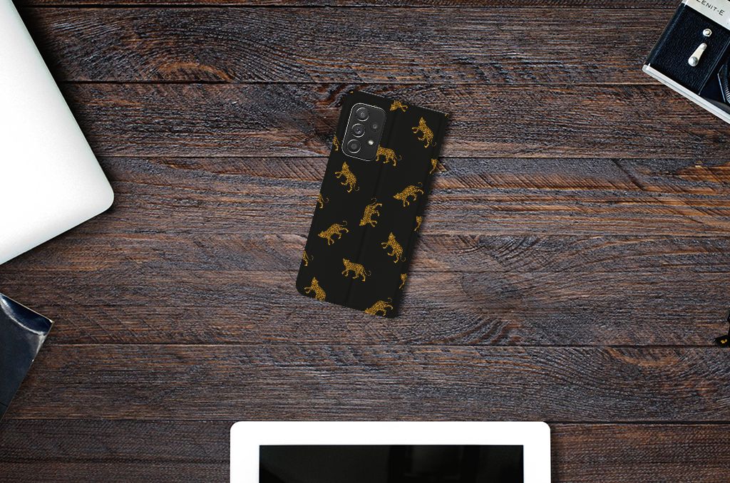 Hoesje maken voor Samsung Galaxy A72 (5G/4G) Leopards - B2C Telecom