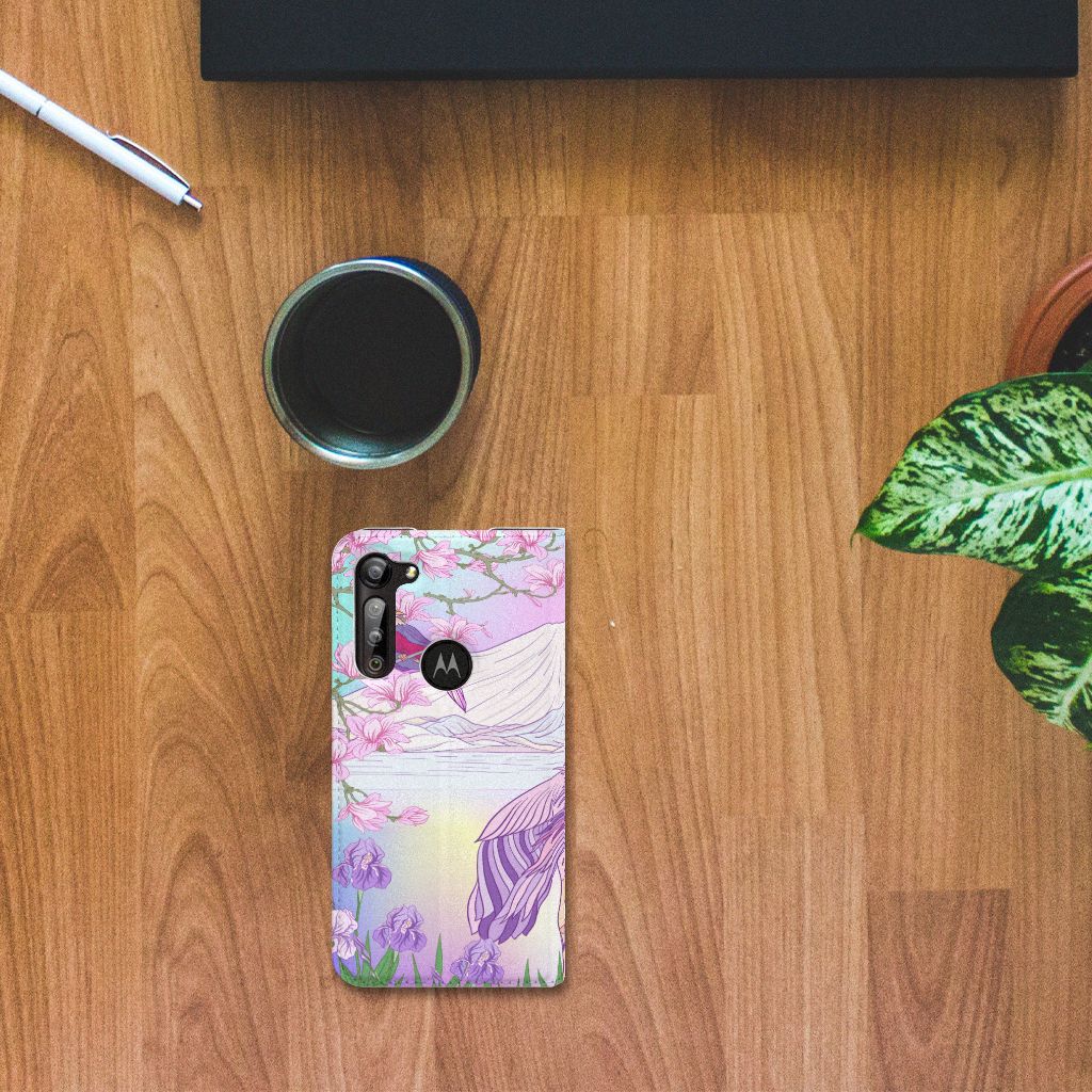Motorola Moto G8 Power Hoesje maken Bird - B2C Telecom