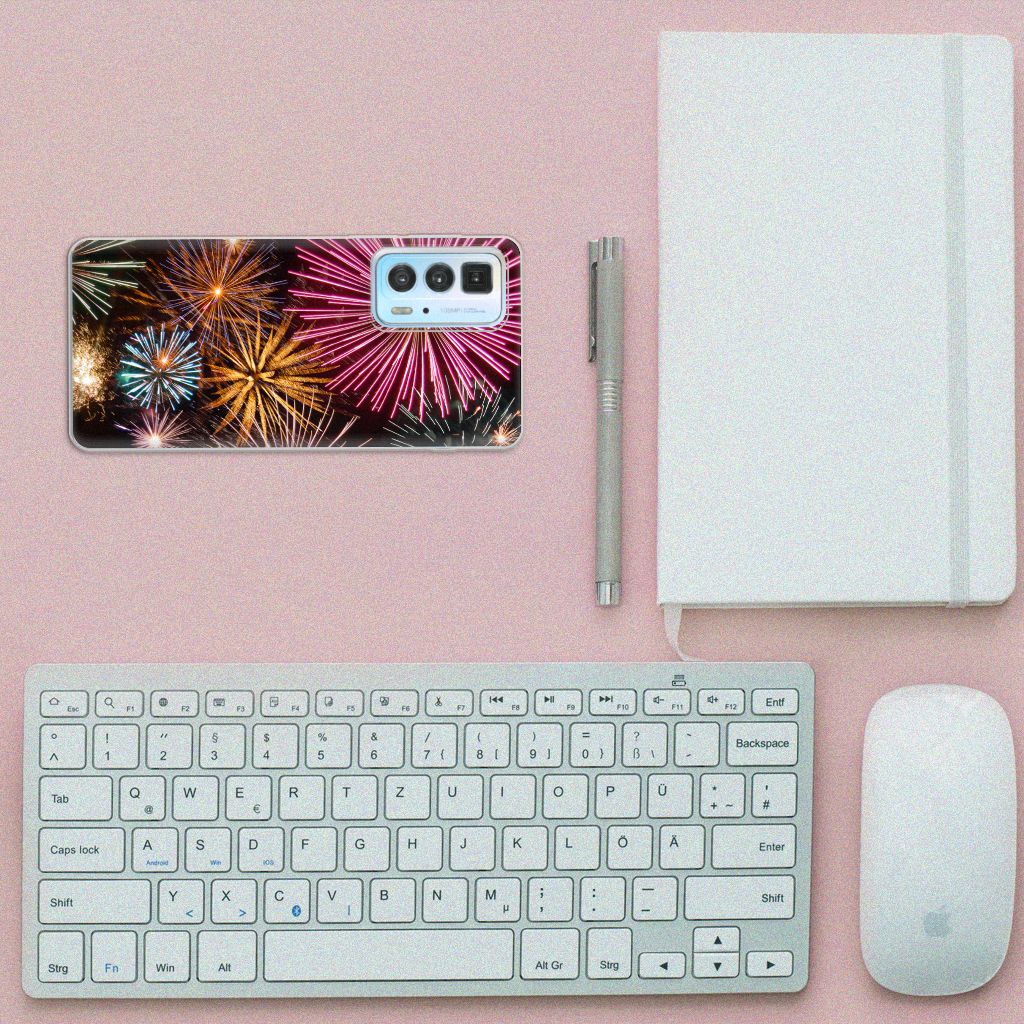 Motorola Edge 20 Pro Silicone Back Cover Vuurwerk B2C Telecom