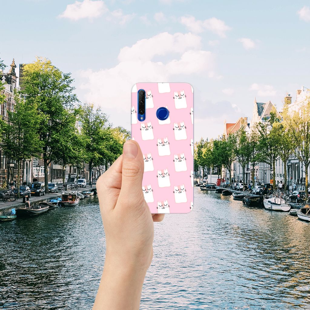 Honor 20 Lite TPU Hoesje Sleeping Cats