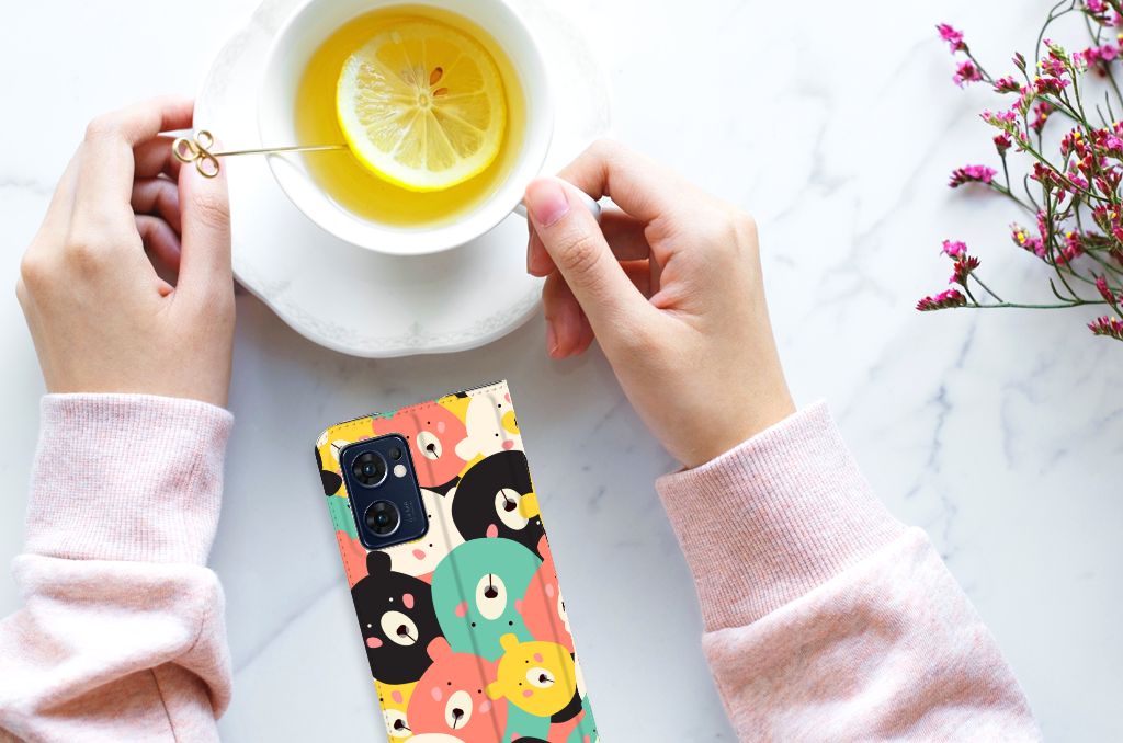 OPPO Find X5 Lite | Reno7 5G Magnet Case Bears - B2C Telecom