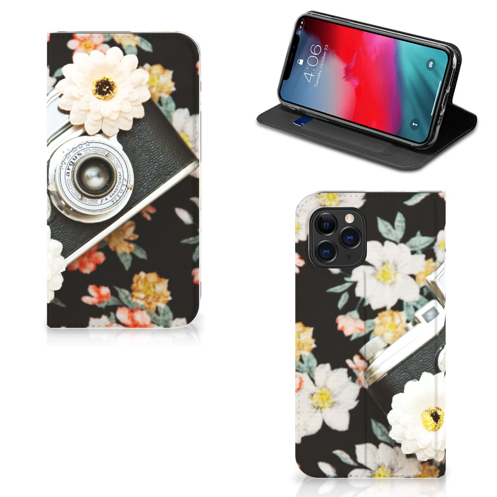 Apple iPhone 11 Pro Stand Case Vintage Camera
