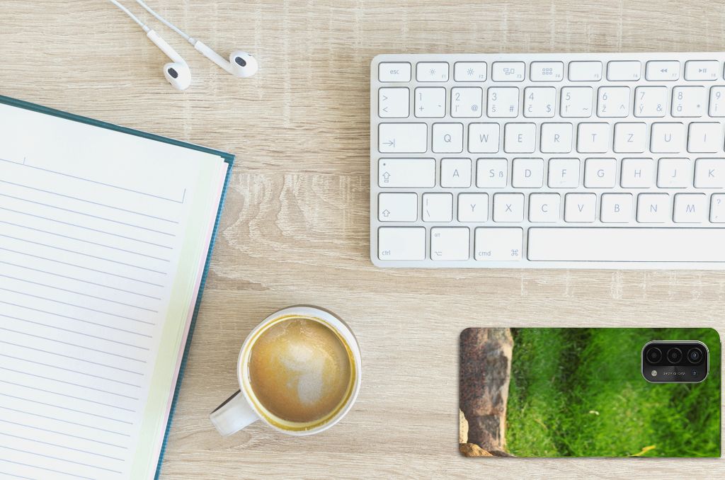 OPPO A54 5G | A74 5G | A93 5G Hoesje maken Panda - B2C Telecom