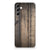 Samsung Galaxy A14 5G Bumper Hoesje Steigerhout met een design van steigerhout op een transparant hoesje.