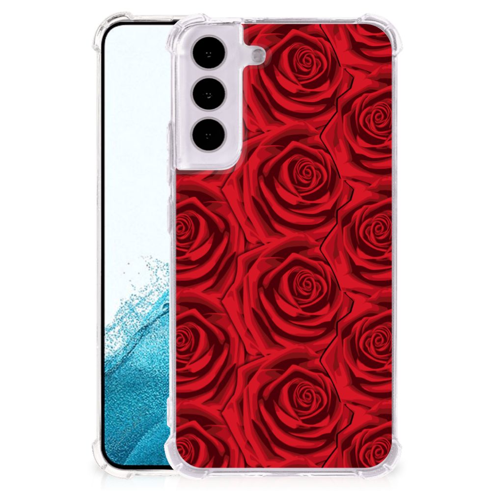 Samsung Galaxy S22 Case Red Roses