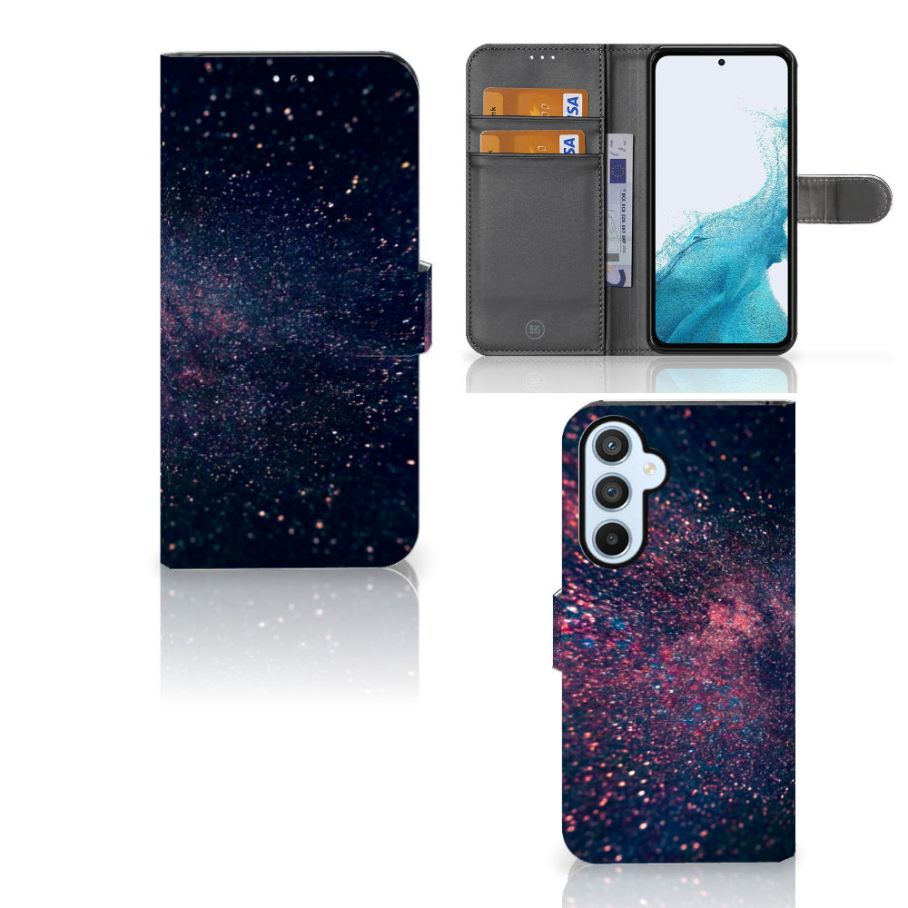 Samsung Galaxy A54 5G Book Case Stars