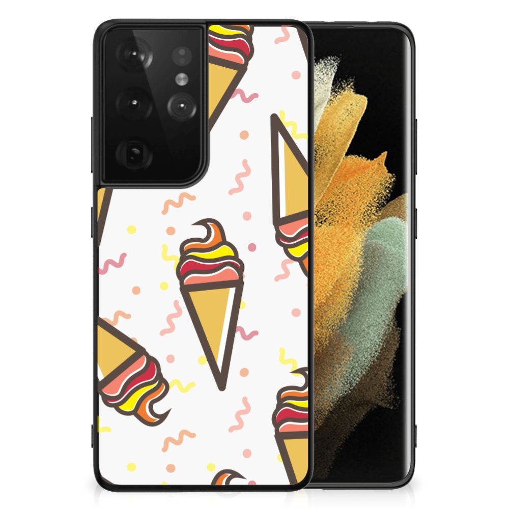Samsung Galaxy S21 Ultra Back Cover Hoesje Icecream B2C Telecom