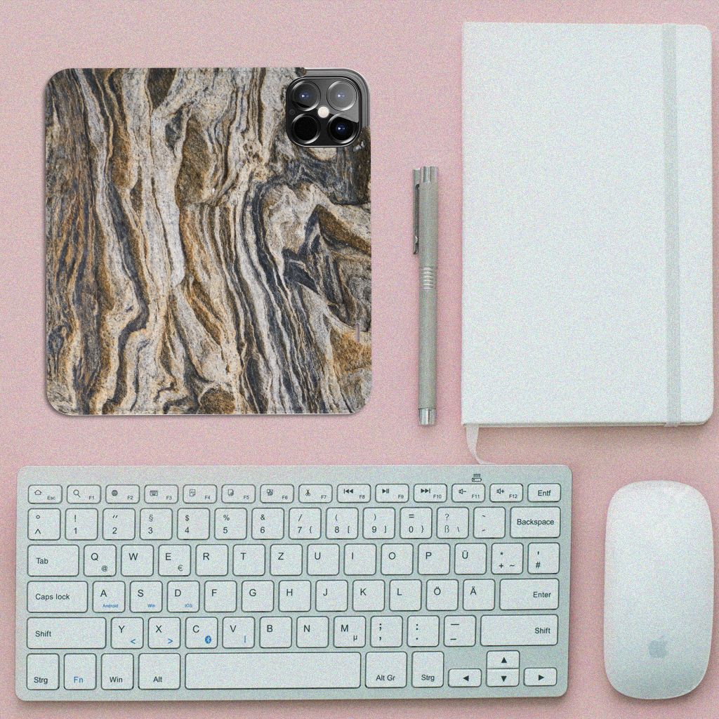 iPhone 12 Pro Max Standcase Steen - B2C Telecom