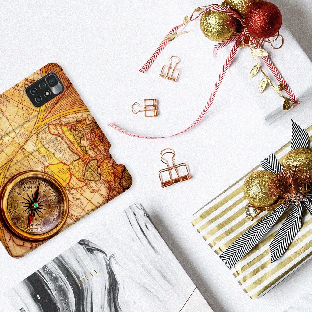 Xiaomi Redmi 10 Book Cover Kompas - B2C Telecom