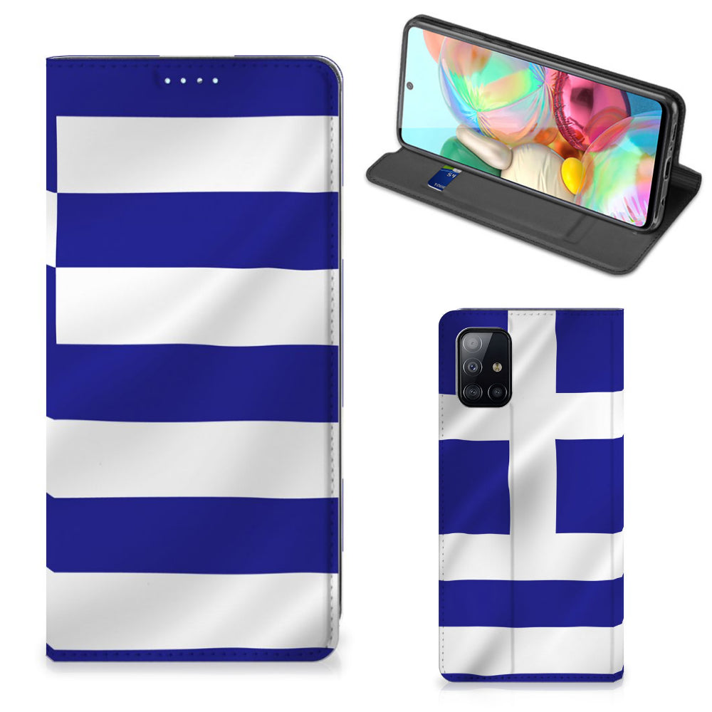 Samsung Galaxy A71 Standcase Griekenland