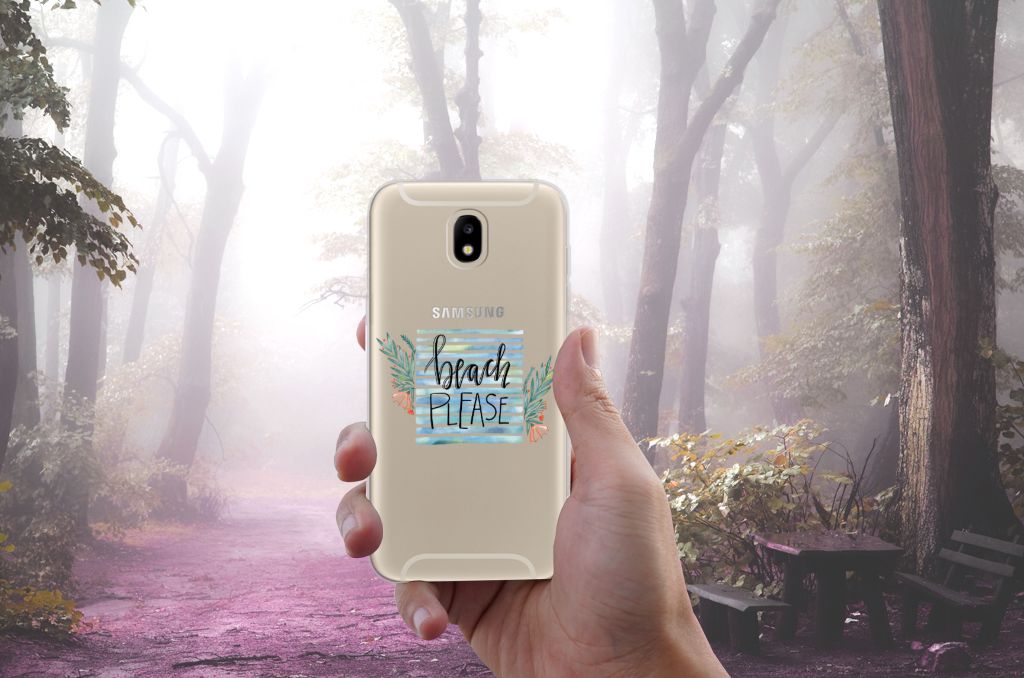 Samsung Galaxy J5 2017 Telefoonhoesje met Naam Boho Beach
