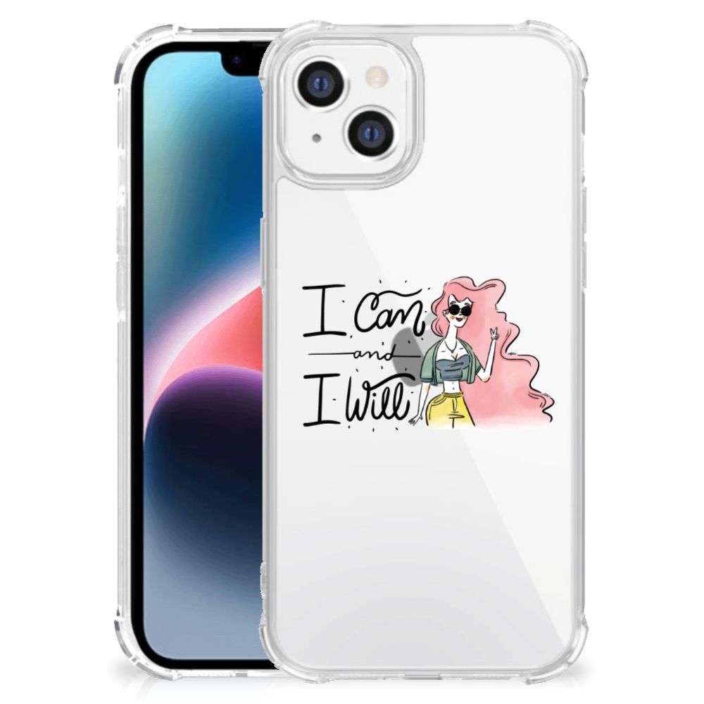 Apple iPhone 14 Plus Stevig Bumper Hoesje i Can