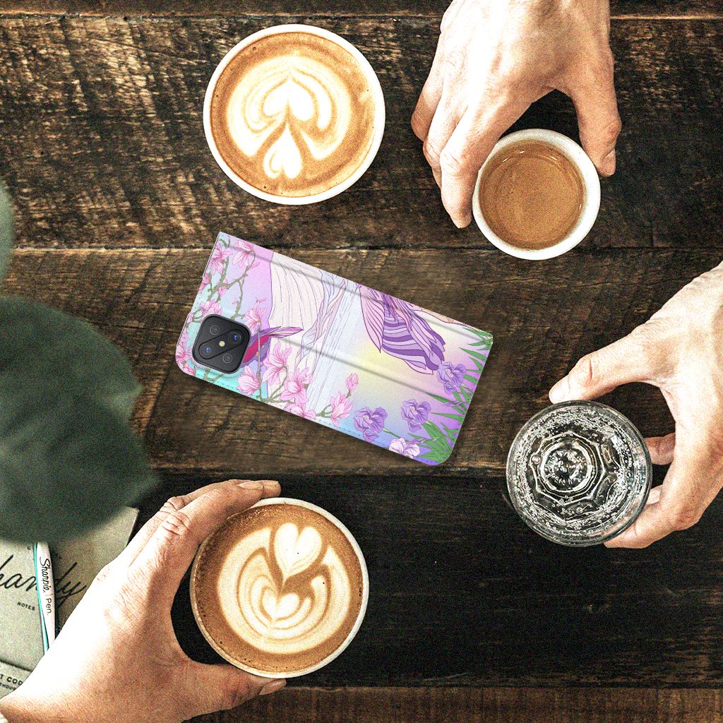 OPPO Reno4 Z 5G Hoesje maken Bird - B2C Telecom