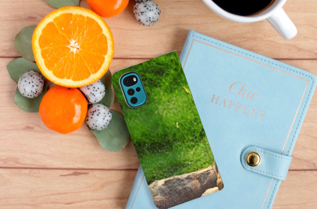 Motorola Moto G22 Hoesje maken Panda - B2C Telecom