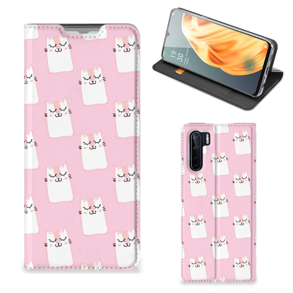 OPPO Reno3 | A91 Hoesje maken Sleeping Cats - B2C Telecom