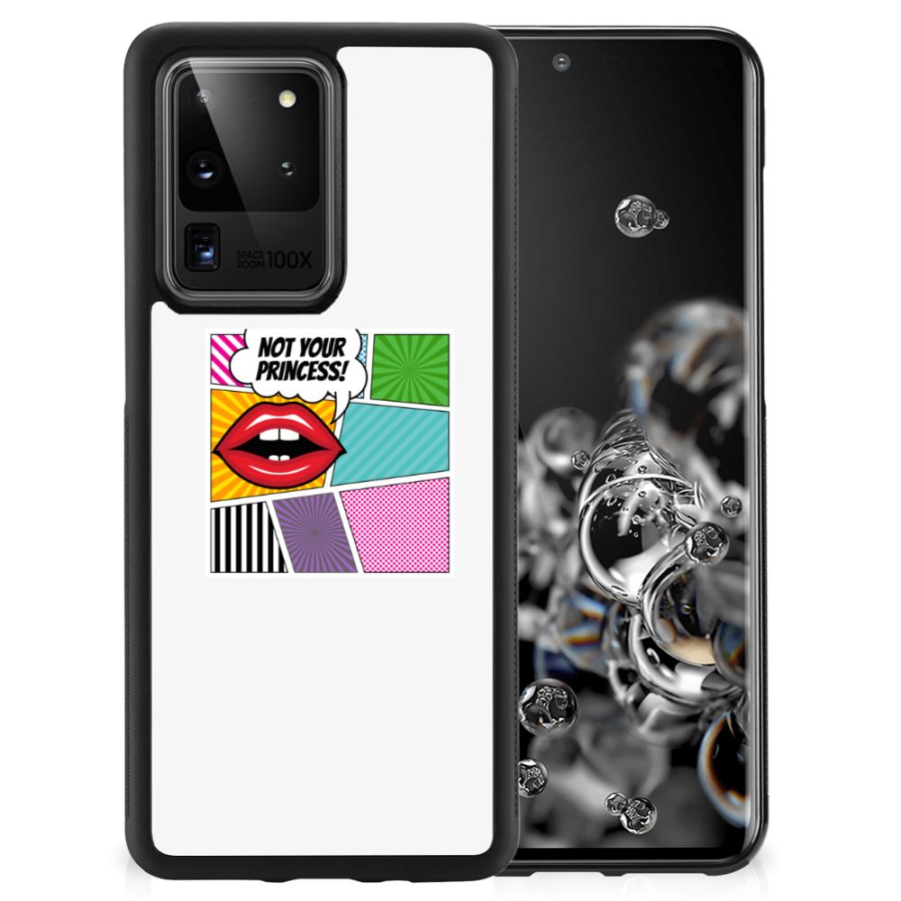 Samsung Galaxy S20 Ultra TPU Bumper Case Popart Princess