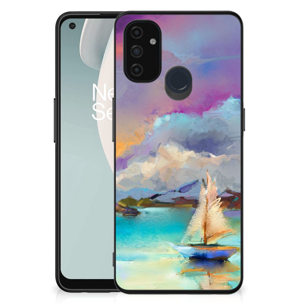 Kleurrijke Telefoonhoesje OnePlus Nord N100 Boat B2C Telecom