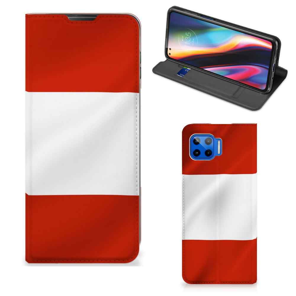 Motorola Moto G 5G Plus Standcase Oostenrijk