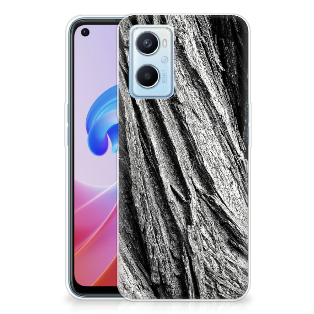 Bumper Hoesje OPPO A96 | OPPO A76 Boomschors Grijs B2C Telecom