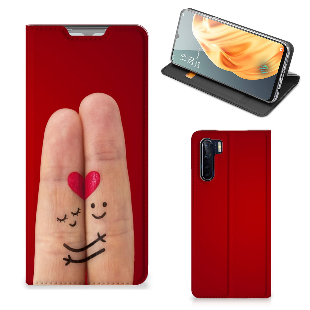 OPPO Reno3 | A91 Hippe Standcase Liefde - Origineel Romantisch Cadeau - B2C Telecom