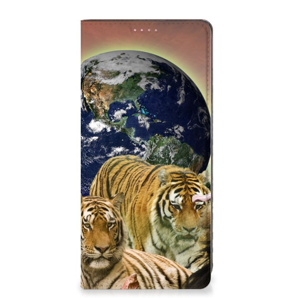 OPPO A54 5G | A74 5G | A93 5G Hoesje maken Roofdieren - B2C Telecom