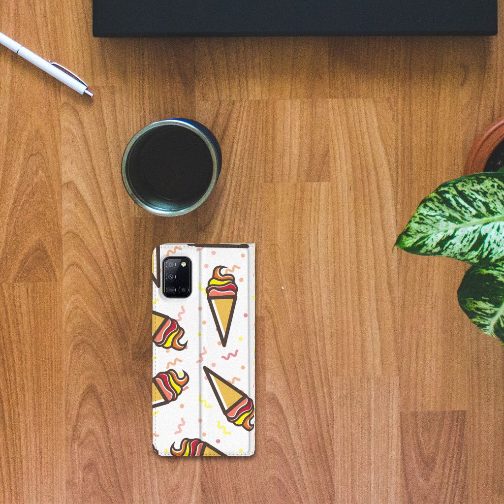 Samsung Galaxy A31 Flip Style Cover Icecream - B2C Telecom