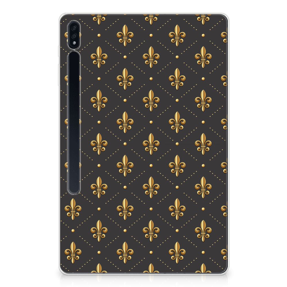 Samsung Galaxy Tab S7 Plus | S8 Plus Hippe Hoes Franse Lelie