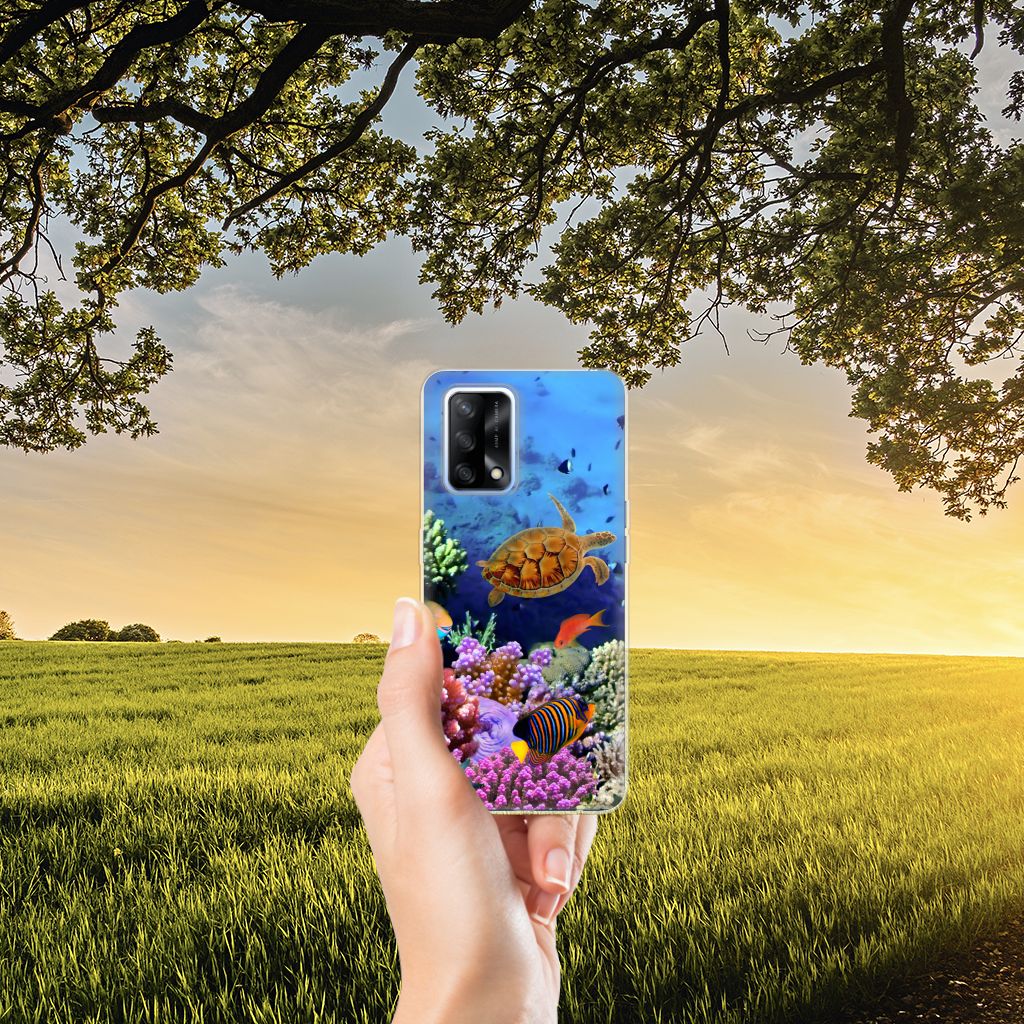 OPPO A74 4G TPU Hoesje Vissen