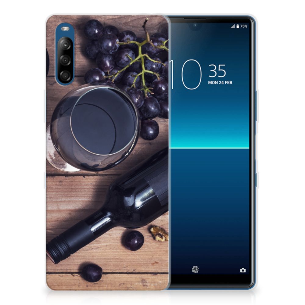 Sony Xperia L4 Siliconen Case Wijn