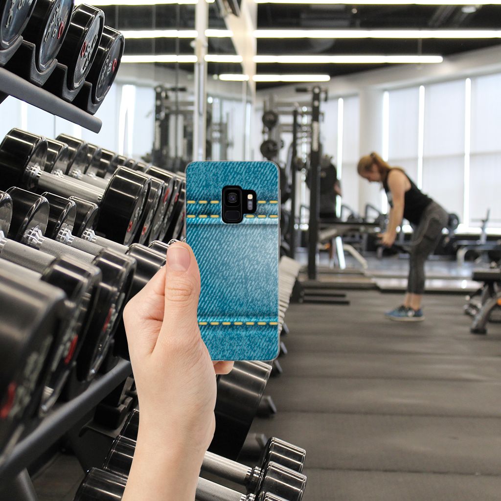 Samsung Galaxy S9 Silicone Back Cover Jeans