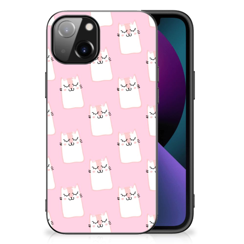 Apple iPhone 13 Dierenprint Telefoonhoesje Sleeping Cats B2C Telecom