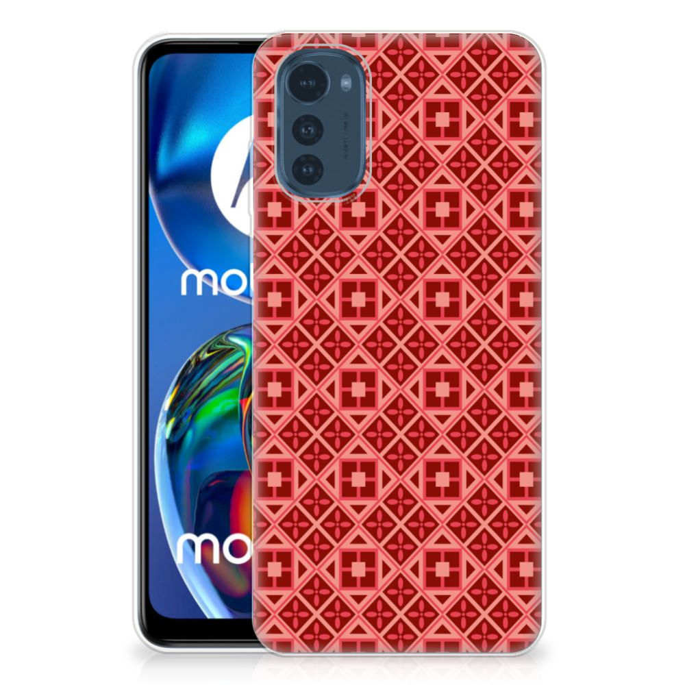 Motorola Moto E32/E32s TPU bumper Batik Rood B2C Telecom