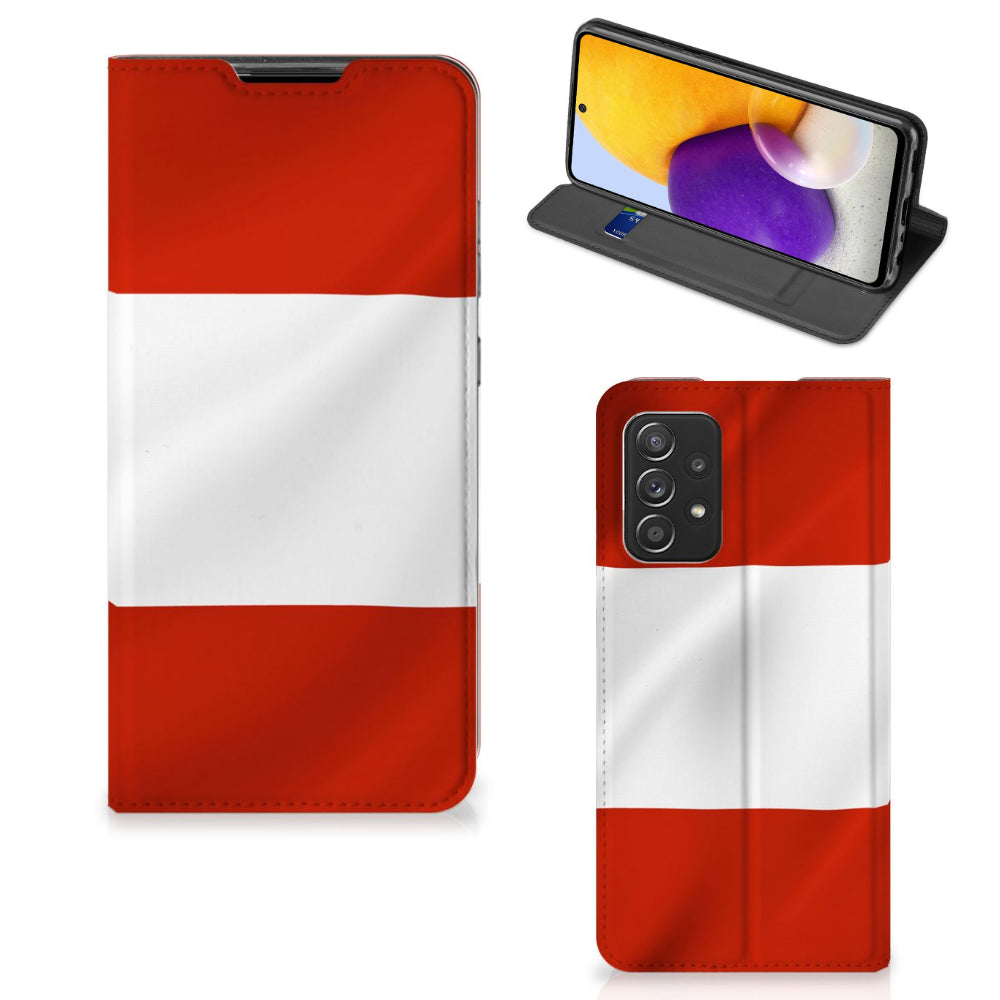 Samsung Galaxy A72 (5G/4G) Standcase Oostenrijk