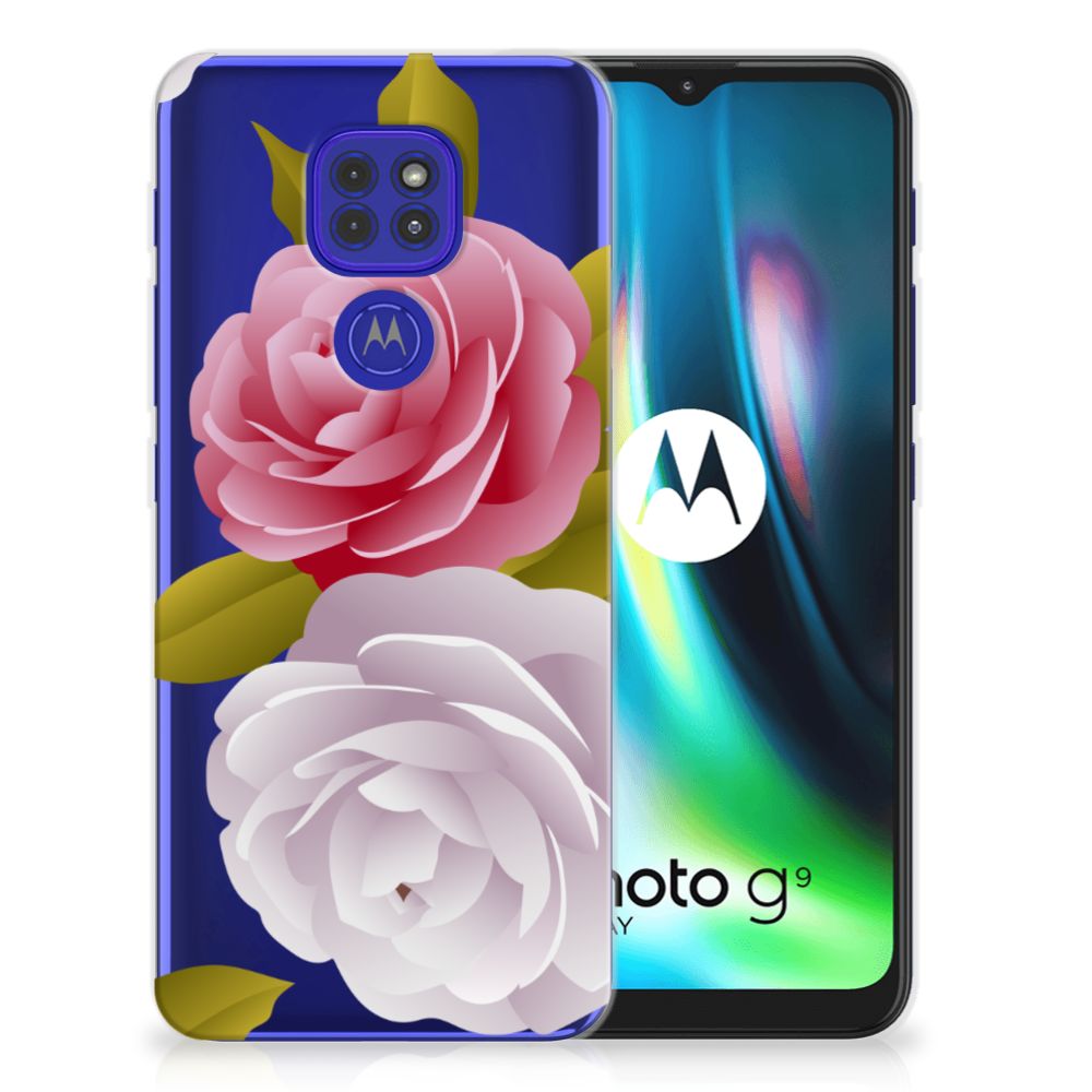 Motorola Moto G9 Play | E7 Plus TPU Case Roses B2C Telecom