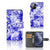 Telefoonhoesje met Naam Apple iPhone 12 Mini Angel Skull Blauw