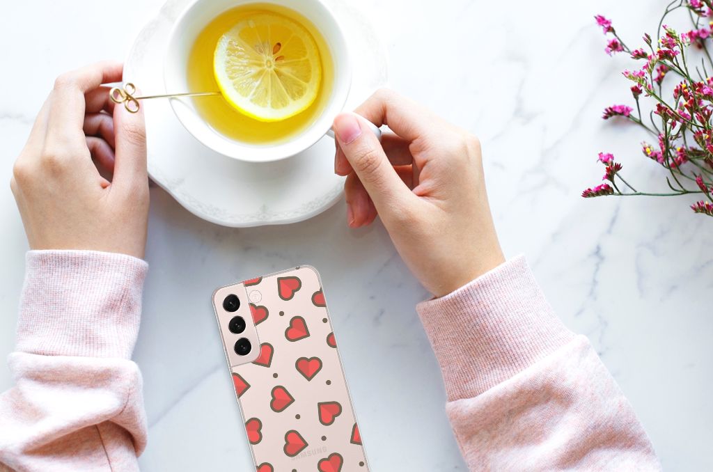 Samsung Galaxy S22 TPU bumper Hearts B2C Telecom