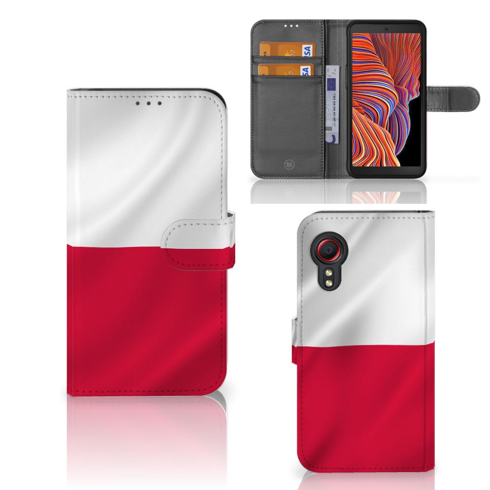 Samsung Galaxy Xcover 5 Bookstyle Case Polen