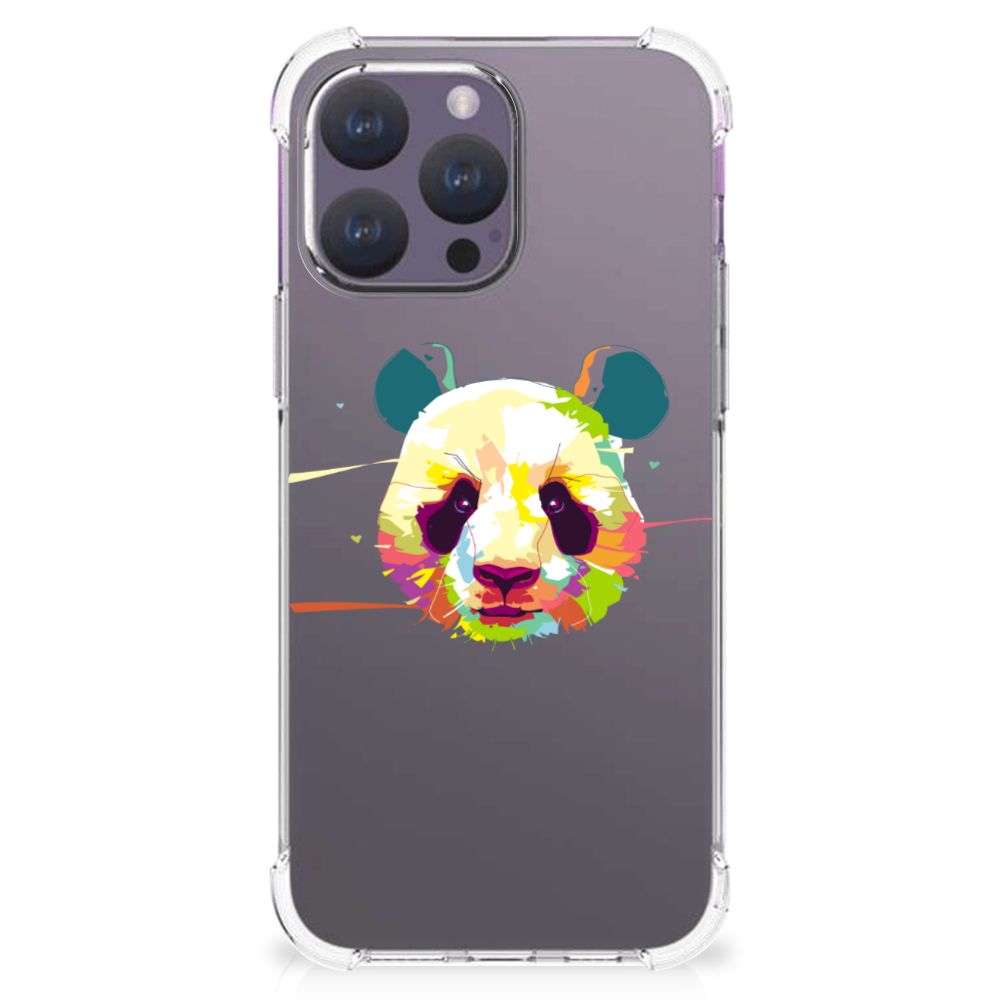 iPhone 15 Pro Max Stevig Bumper Hoesje Panda Color B2C Telecom