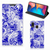 Mobiel BookCase Samsung Galaxy A30 Angel Skull Blauw