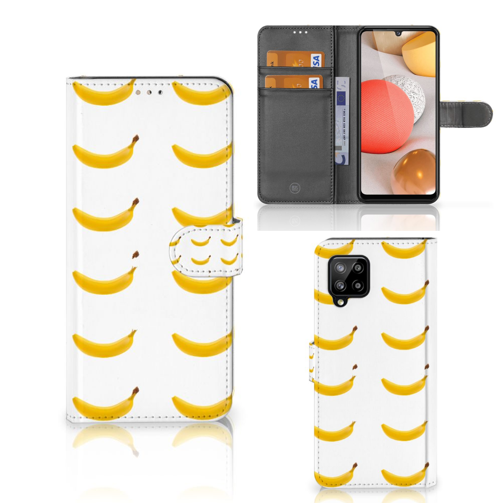 Samsung Galaxy A42 5G Book Cover Banana