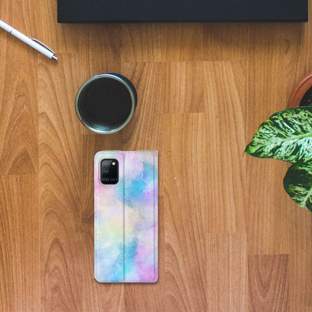 Bookcase Samsung Galaxy A31 Watercolor Light - B2C Telecom