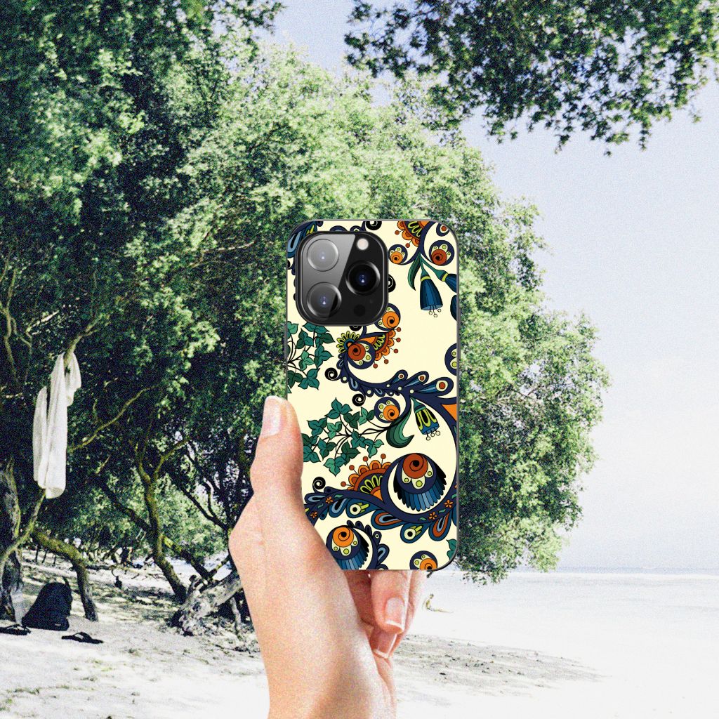 Back Cover iPhone 14 Pro Barok Flower B2C Telecom